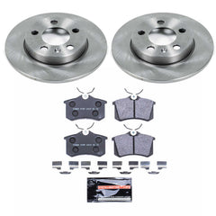 Power Stop TDSK3093 Track Day Spec Rear Brake Kit for 2000-2006 Audi Tt Quattro product image