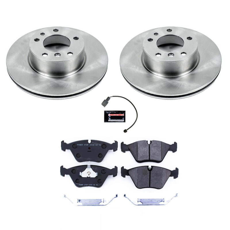 Power Stop TDSK390 Track Day Spec Front Brake Kit for 1990-1995 BMW 525I product image