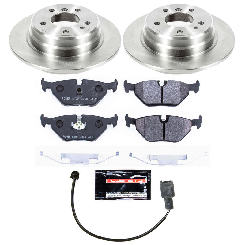 Power Stop TDSK393 Track Day Spec Rear Brake Kit for 1990-1995 BMW 525I product image