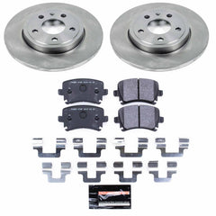 Power Stop TDSK4624 Track Day Spec Rear Brake Kit for 2005-2006 Audi A4 Base product image