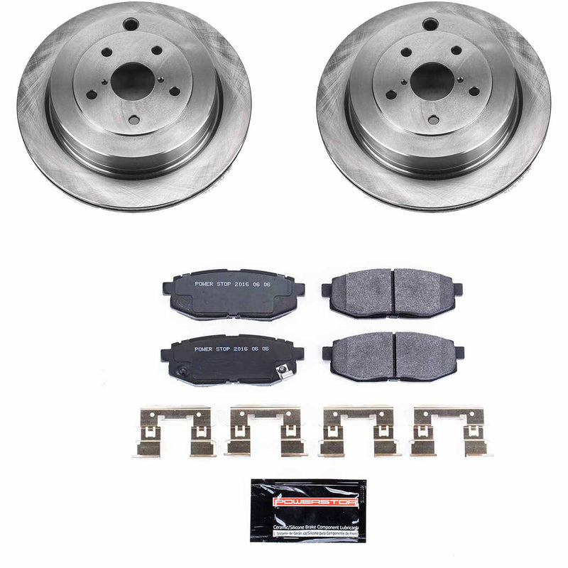 Power Stop TDSK4645 Track Day Spec Rear Brake Kit for 2006-2007 Subaru B9 Tribeca product image
