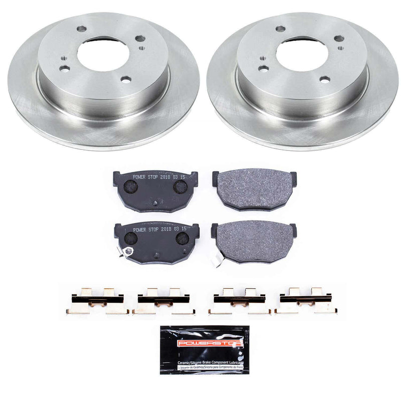Power Stop TDSK4775 Track Day Spec Rear Brake Kit for 1981-1983 Nissan 280ZX product image