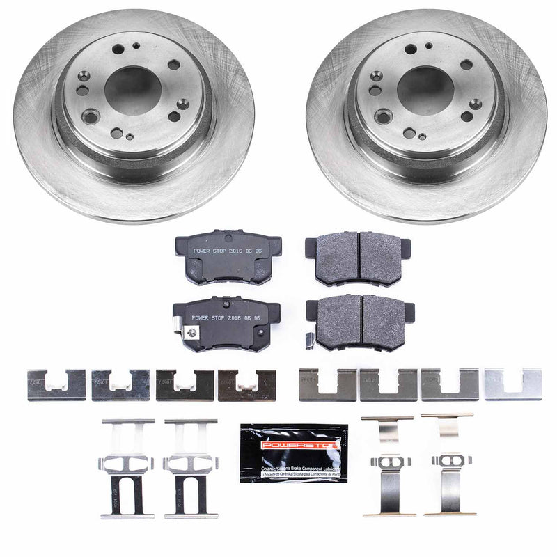 Power Stop TDSK4989 Track Day Spec Rear Brake Kit for 2002-2004 Acura RL product image