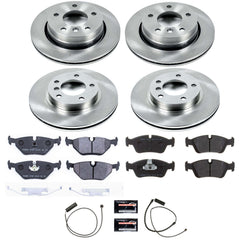 Power Stop TDSK499 Track Day Spec Front And Rear Pad And Rotor Kit for 1998 BMW 323I product image