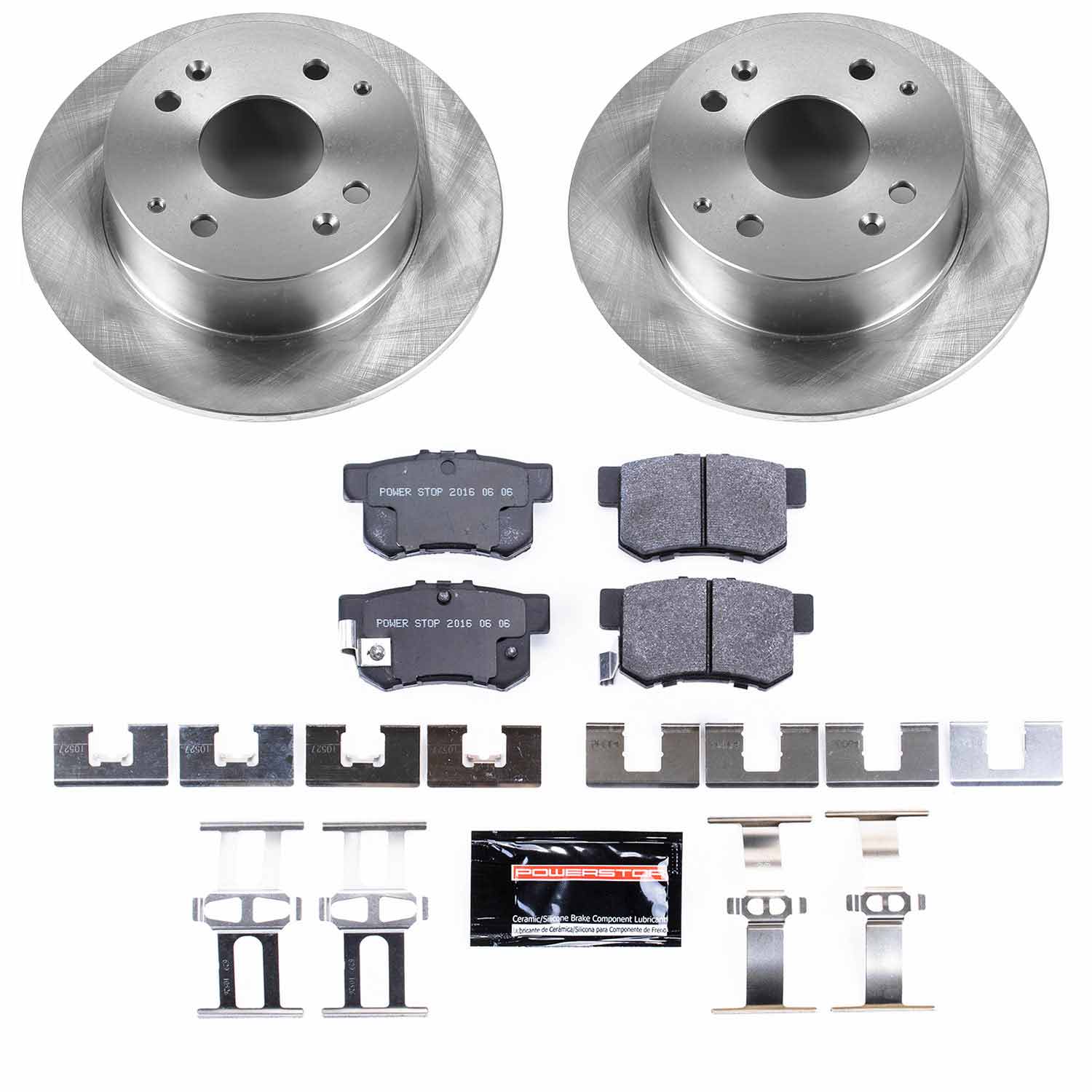Power Stop TDSK4991 Track Day Spec Rear Brake Kit for 1995-1998 Acura TL product image
