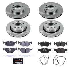 Power Stop TDSK507 Track Day Spec Front And Rear Pad And Rotor Kit for 2000 BMW 323Ci Coupe (2 Door) product image
