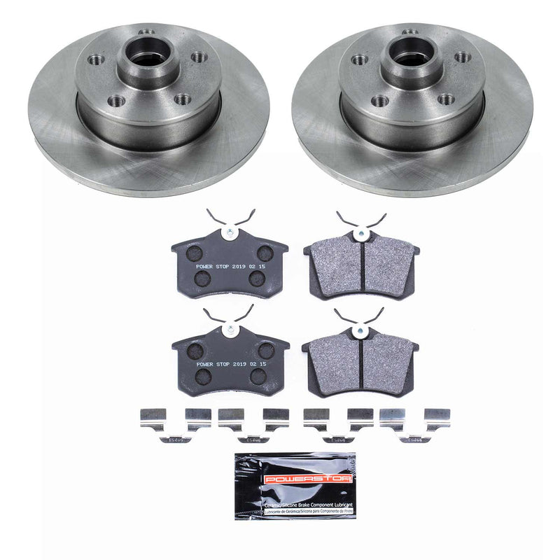 Power Stop TDSK512 Track Day Spec Rear Brake Kit for 1994 Volkswagen Golf GTI product image