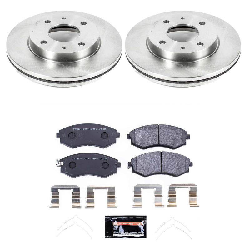 Power Stop TDSK5372 Track Day Spec Front Brake Kit for 2002-2003 Hyundai Sonata product image