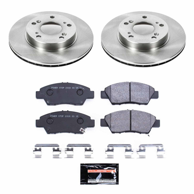 Power Stop TDSK5400 Track Day Spec Front Brake Kit for 2011-2015 Honda Cr-Z product image