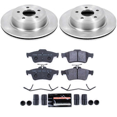 Power Stop TDSK5535 Track Day Spec Rear Brake Kit for 2008-2010 Chevrolet Cobalt SS product image