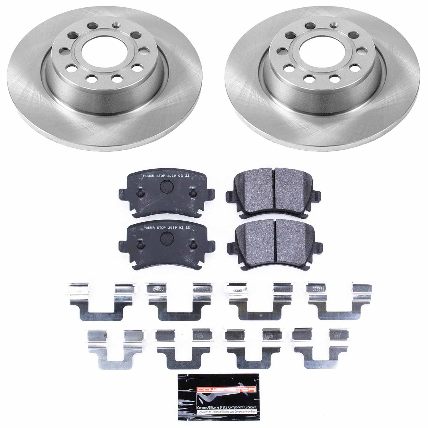 Power Stop TDSK5662 Track Day Spec Rear Brake Kit for 2007-2009 Volkswagen Eos product image