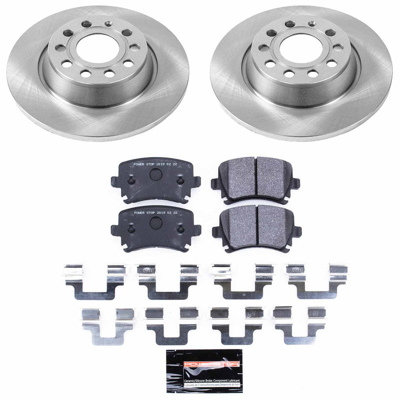 Power Stop TDSK5662 Track Day Spec Rear Brake Kit for 2007-2009 Volkswagen Eos product image