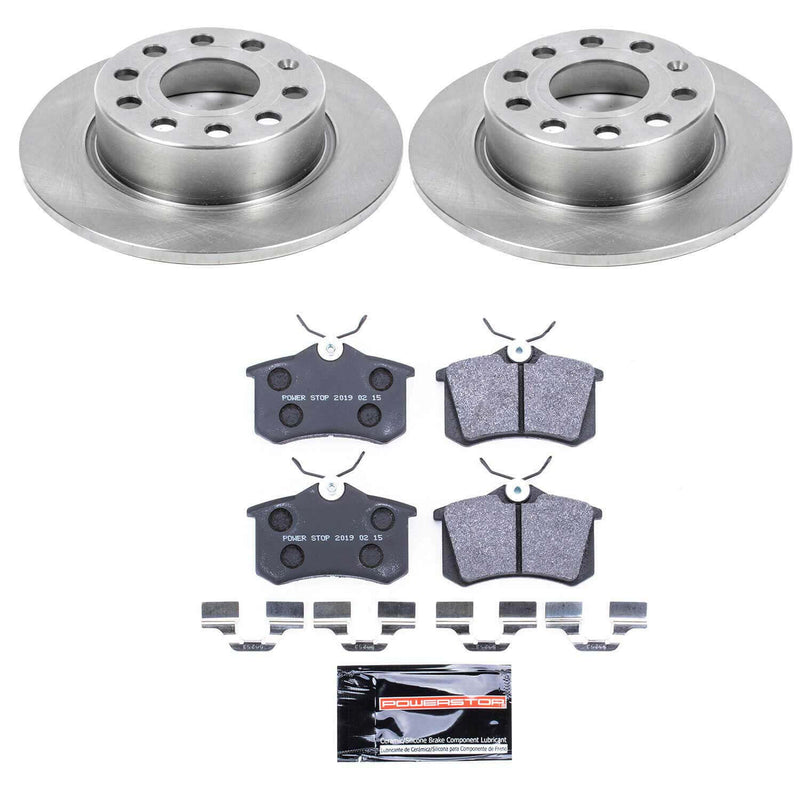 Power Stop TDSK5671 Track Day Spec Rear Brake Kit for 2010-2013 Audi A3 TDI product image