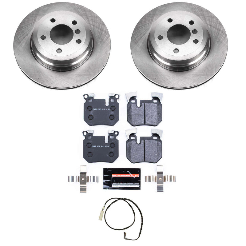 Power Stop TDSK5688 Track Day Spec Rear Brake Kit for 2008-2010 BMW 135I product image