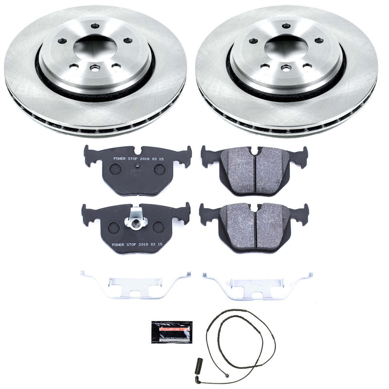 Power Stop TDSK5729 Track Day Spec Rear Brake Kit for 2001-2006 BMW 330CI product image