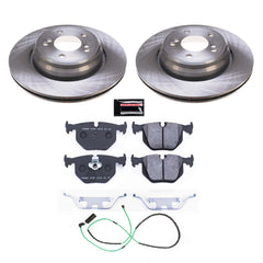 Power Stop TDSK5732 Track Day Spec Rear Pad And Rotor Kit for 2001-2006 BMW M3 product image