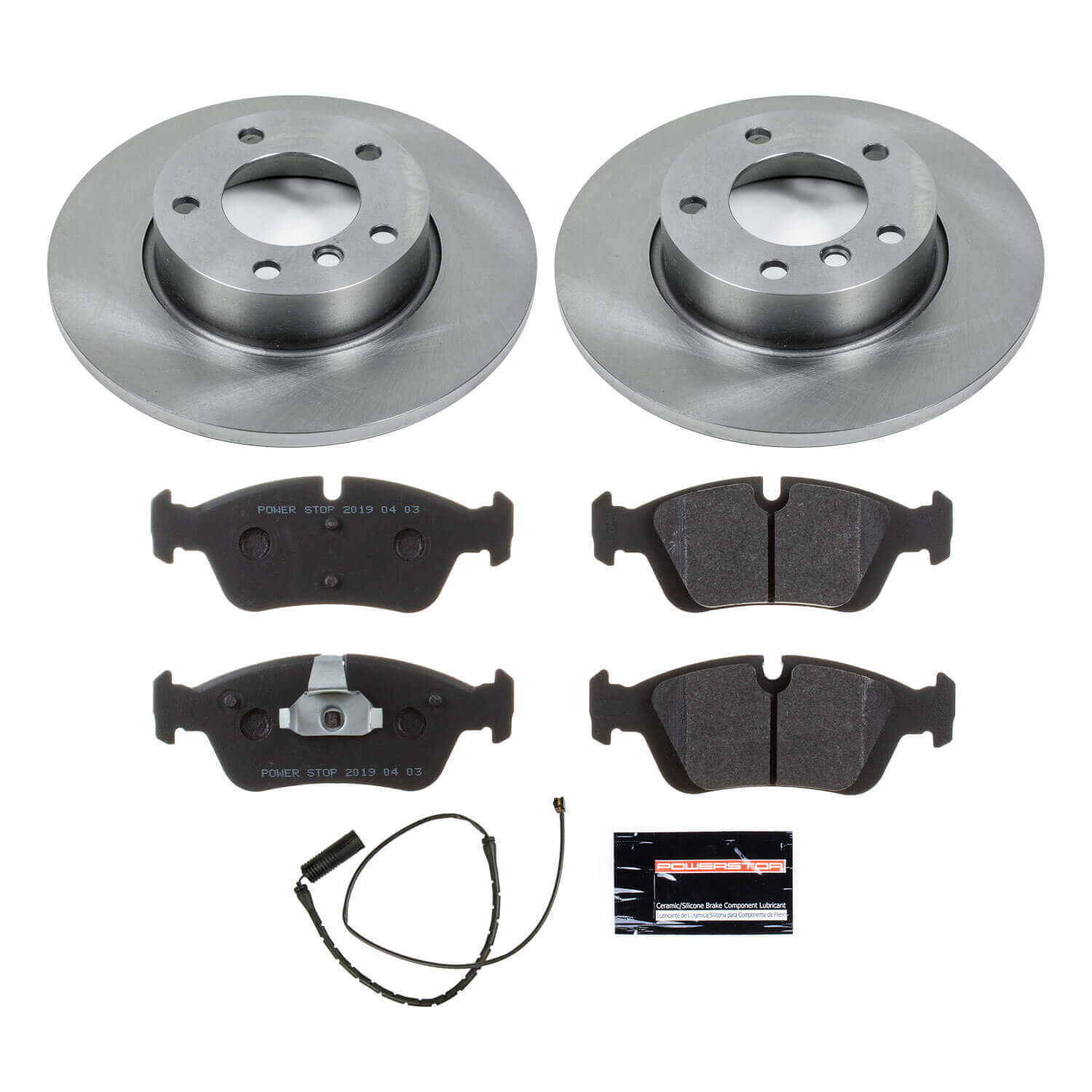 Power Stop TDSK590 Track Day Spec Front Brake Kit for 1995-1999 BMW 318Ti product image