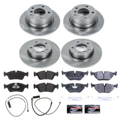 Power Stop TDSK591 Track Day Spec Front And Rear Pad And Rotor Kit for 1995-1999 BMW 318Ti product image