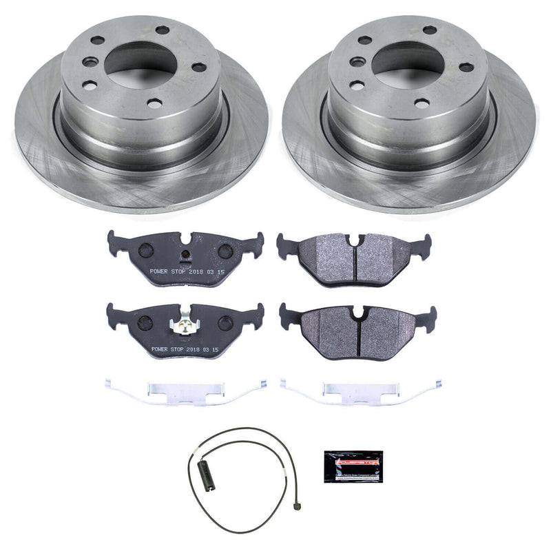 Power Stop TDSK593 Track Day Spec Rear Brake Kit for 1995-1999 BMW 318TI product image
