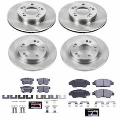 Power Stop TDSK5936 Track Day Spec Front And Rear Brake Kit for 2011-2015 Honda Cr-Z product image