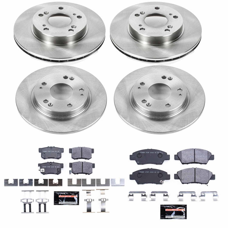 Power Stop TDSK5936 Track Day Spec Front And Rear Brake Kit for 2011-2015 Honda Cr-Z product image