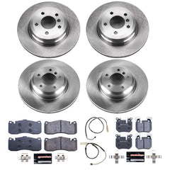 Power Stop TDSK6005 Track Day Spec Front And Rear Pad And Rotor Kit for 2011-2013 BMW 135I product image