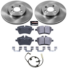 Power Stop TDSK6068 Track Day Spec Front Brake Kit for 2007 MINI Cooper Hatchback product image