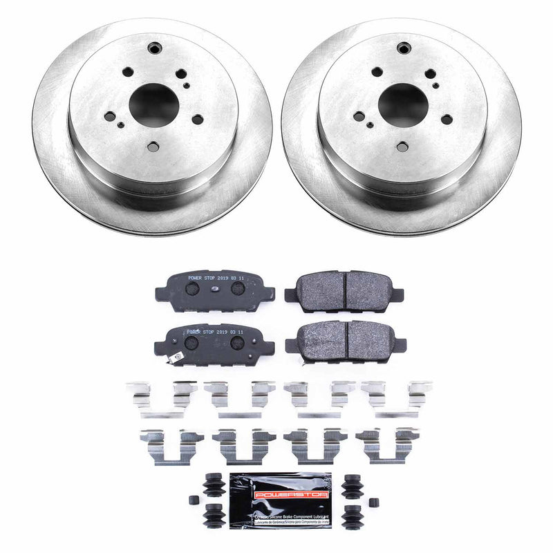 Power Stop TDSK6100 Track Day Spec Rear Brake Kit for 2009-2013 Suzuki Grand Vitara product image