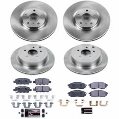 Power Stop TDSK6237 Track Day Spec Front And Rear Brake Kit for 2012-2013 Infiniti M35H product image