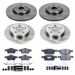 Power Stop TDSK6350 Track Day Spec Front And Rear Brake Kit for 2013-2014 Ford Focus ST product image