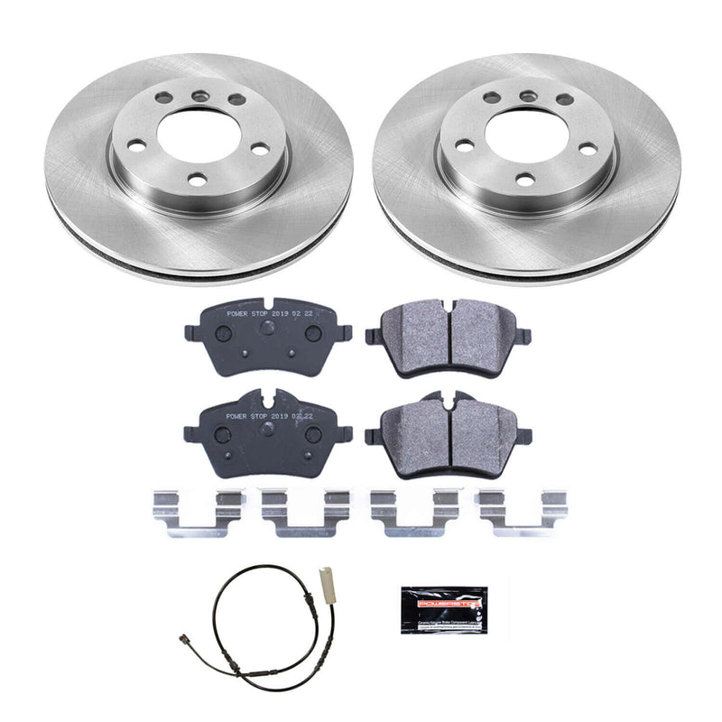 Power Stop TDSK6662 Track Day Spec Front Brake Kit for 2011-2016 MINI Cooper Countryman Base product image