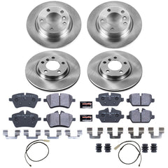 Power Stop TDSK6666 Track Day Spec Front And Rear Pad And Rotor Kit for 2011-2016 MINI Cooper Countryman S, S ALL4 product image