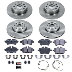 Power Stop TDSK6742 Track Day Spec Front And Rear Brake Kit for 2012-2014 MINI Cooper Coupe S, Roadster S, S, S Clubman product image