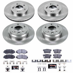 Power Stop TDSK705 Track Day Spec Front And Rear Brake Kit for 1996-1998 Acura RL product image