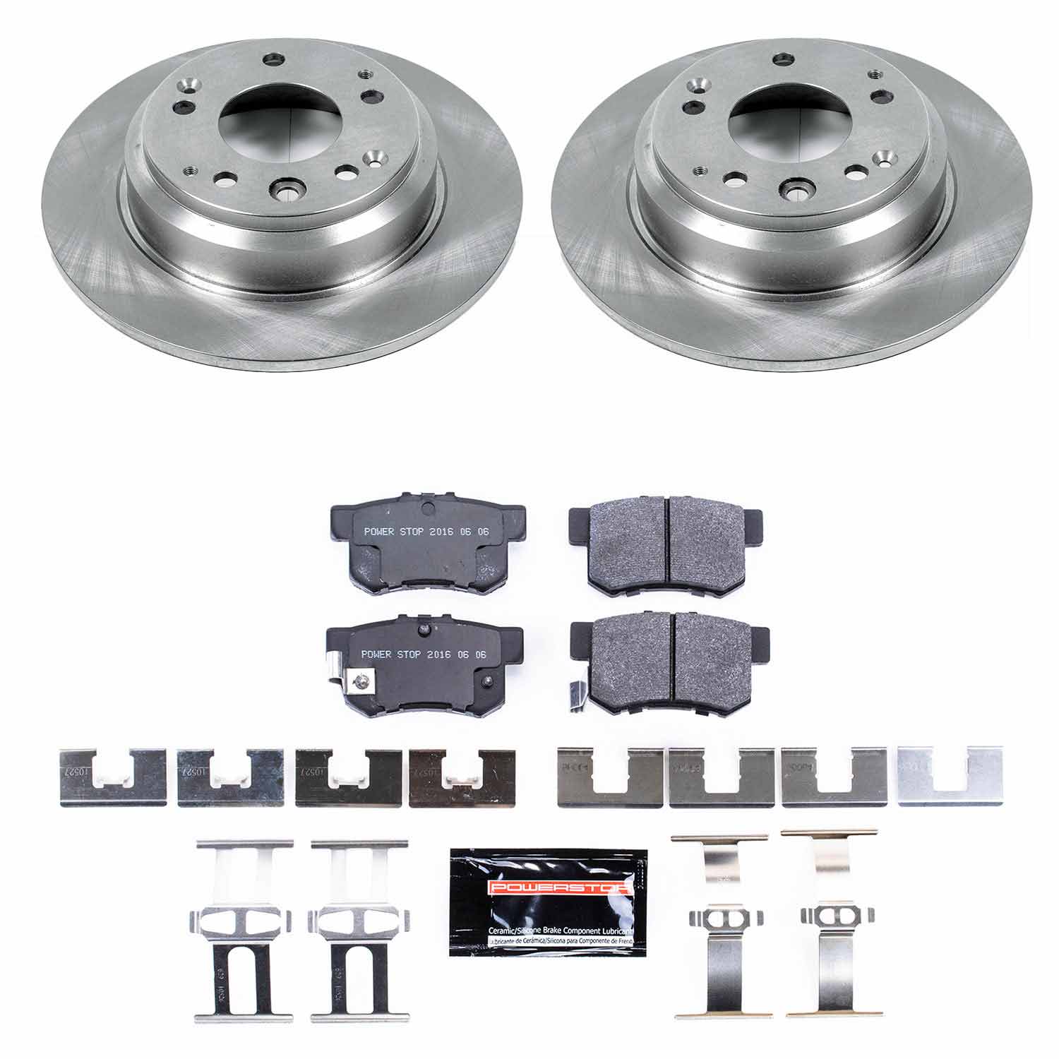 Power Stop TDSK709 Track Day Spec Rear Brake Kit for 1996-1998 Acura RL product image