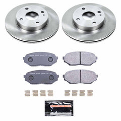 Power Stop TDSK717 Track Day Spec Front Brake Kit for 1990-1993 Mazda Miata / MX-5 product image