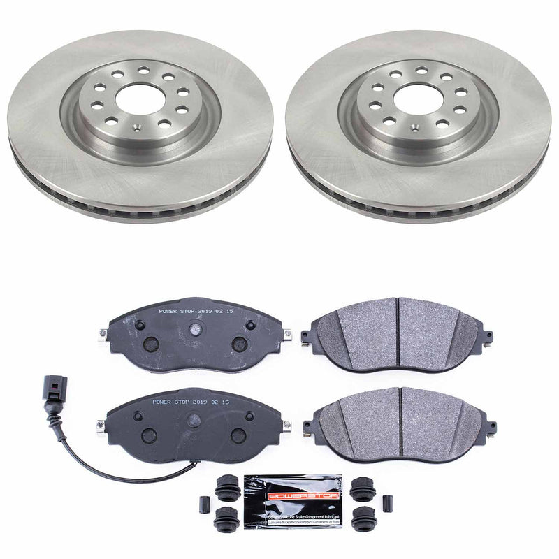 Power Stop TDSK7175 Track Day Spec Front Brake Kit for 2019-2020 Audi A3 Quattro product image