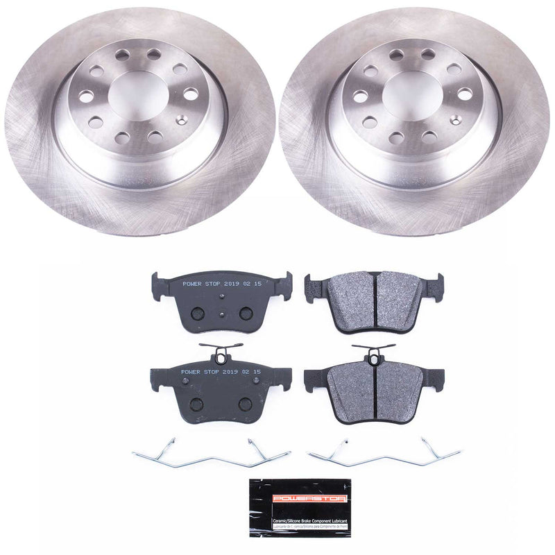 Power Stop TDSK7176 Track Day Spec Rear Brake Kit for 2022-2025 Audi Q3 product image