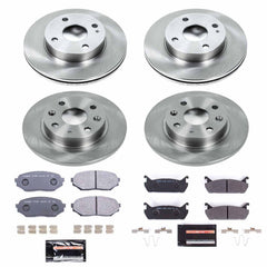 Power Stop TDSK718 Track Day Spec Front And Rear Brake Kit for 1990-1993 Mazda Miata / MX-5 product image
