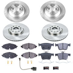 Power Stop TDSK7278 Track Day Spec Front And Rear Brake Kit for 2016-2018 Audi Tt Quattro Base product image