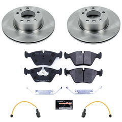 Power Stop TDSK7334 Track Day Spec Front Brake Kit for 1989 BMW 525I product image