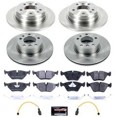 Power Stop TDSK7335 Track Day Spec Front And Rear Brake Kit for 1989 BMW 525I product image
