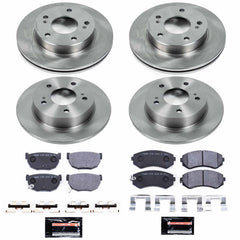 Power Stop TDSK755 Track Day Spec Front And Rear Brake Kit for 1994-1996 Nissan 240SX product image