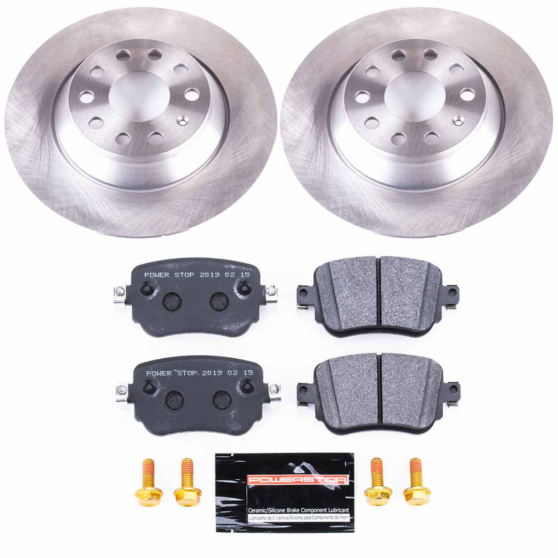Power Stop TDSK7707 Track Day Spec Rear Brake Kit for 2016-2018 Audi Q3 product image