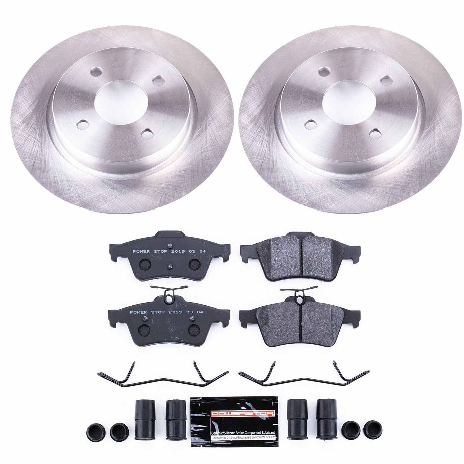Power Stop TDSK7898 Track Day Spec Rear Brake Kit for 2018-2022 Ford Ecosport product image