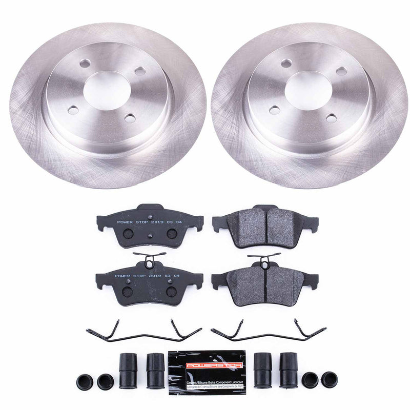 Power Stop TDSK7898 Track Day Spec Rear Brake Kit for 2018-2022 Ford Ecosport product image