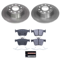 Power Stop TDSK8337 Rear Track Day Spec Pad And Rotor Kit for 2019-2024 Volkswagen Jetta product image