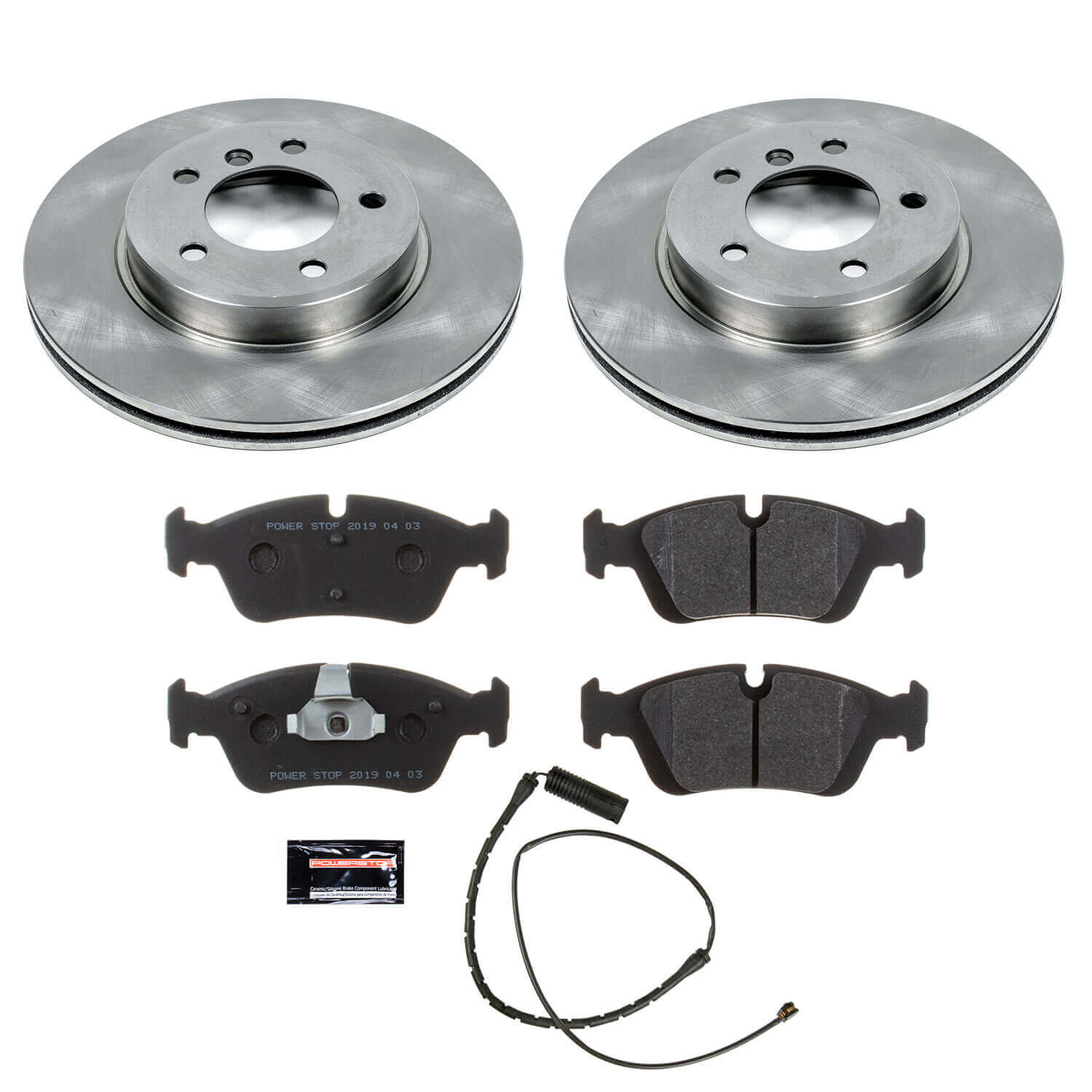 Power Stop TDSK867 Track Day Spec Front Brake Kit for 2001-2002 BMW Z3 product image