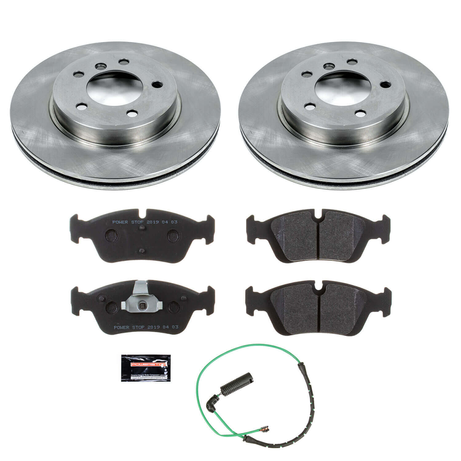 Power Stop TDSK868 Track Day Spec Front Brake Kit for 2001-2005 BMW 325Xi product image