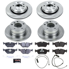 Power Stop TDSK870 Track Day Spec Front And Rear Pad And Rotor Kit for 2001-2002 BMW Z3 product image